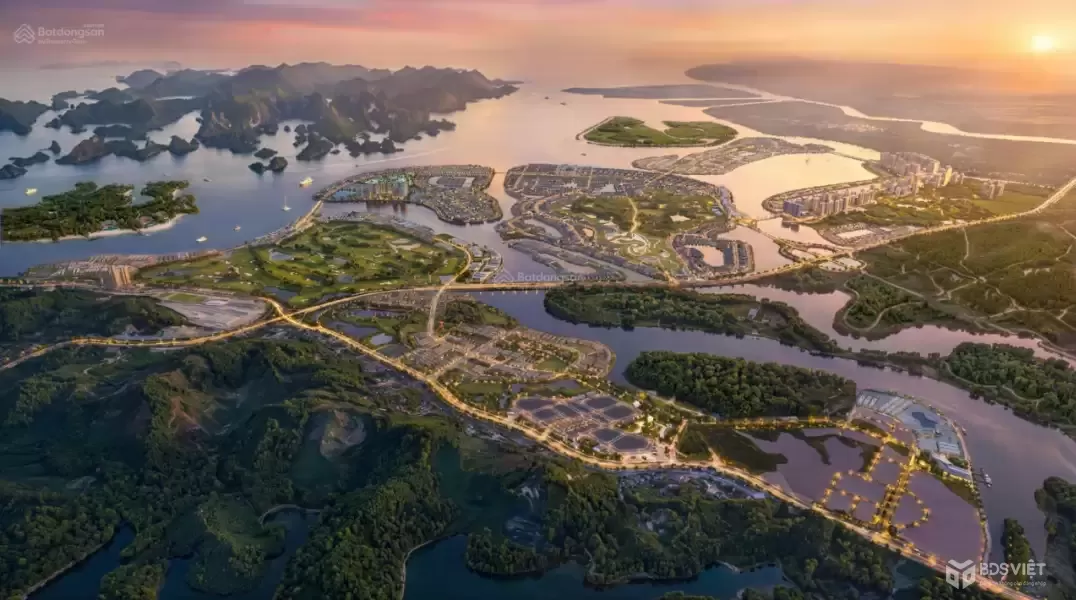 Bán biệt thự song lập Vinhomes Global Gate Hạ Long, view quan kỳ quan thế giới. DT 162m², mặt tiền 9m