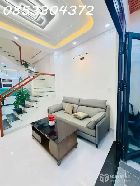 NHÀ MỚI TRUNG TÂM P9 – GẦN HỒ XUÂN HƯƠNG – Ở LIỀN