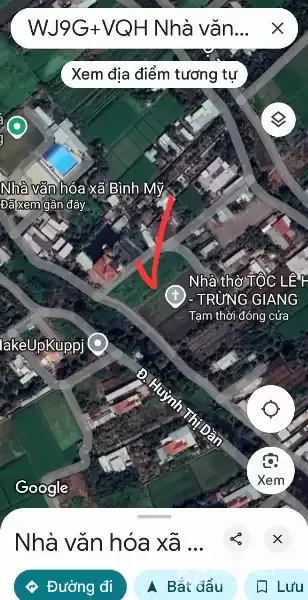 ĐẤT ĐẸP - GIÁ TỐT BÁN NHANH LÔ ĐẤT VỊ TRÍ ĐẮC ĐỊA Xã BÌNH MỸ , CỦ CHI , HCM