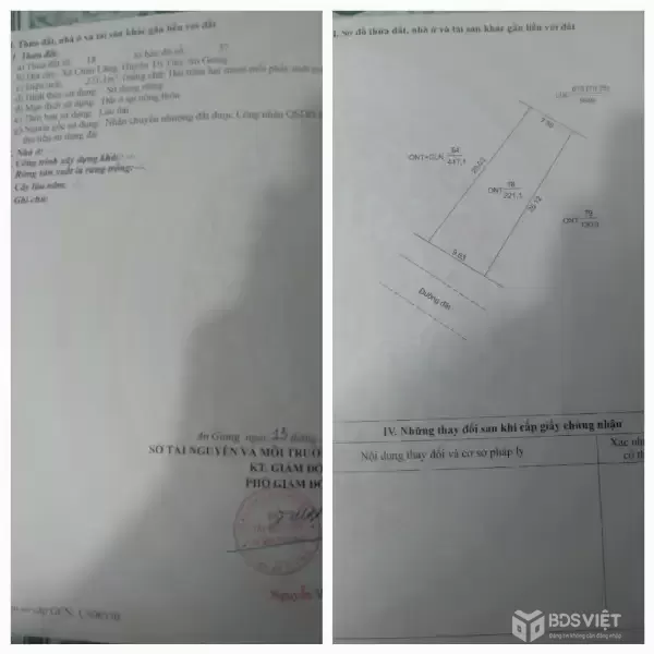 ĐẤT ĐẸP - ĐẦU TƯ SINH LỜI - Chính Chủ Bán 2 Lô Đất Tại Xã Châu Lăng, Tri Tôn, An Giang