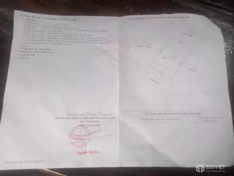 ĐẤT ĐẸP - ĐẦU TƯ SINH LỜI - Chính Chủ Bán 2 Lô Đất Tại Xã Châu Lăng, Tri Tôn, An Giang