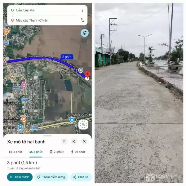 ĐẤT ĐẸP - ĐẦU TƯ SINH LỜI - Chính Chủ Bán 2 Lô Đất Tại Xã Châu Lăng, Tri Tôn, An Giang