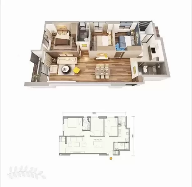 CĂN HỘ FULL TIỆN ÍCH- GIÁ TỐT Chính Chủ bán Căn hộ 3pn 2vs Sky central 176 Định Công,HN