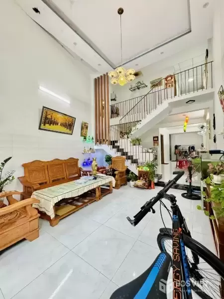 ♥ Kiệt Ô tô tránh, sát MT Ông Ích Đường, 95m2, 2 tầng 3PN, 5.x tỷ