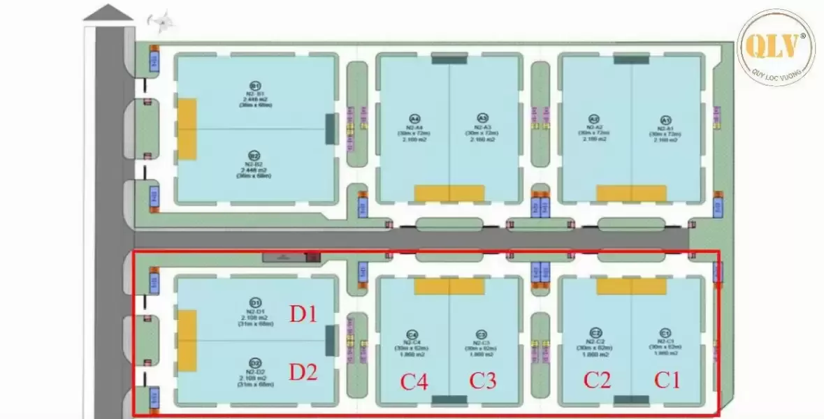 CHO THUÊ NHÀ XƯỞNG – CỤM SXCN KỸ THUẬT MỚI (NEW TECH PRODUCTION ZONE) – KCN VIỆT HƯƠNG 2, AN TÂY, BẾN CÁT- 6.408m²