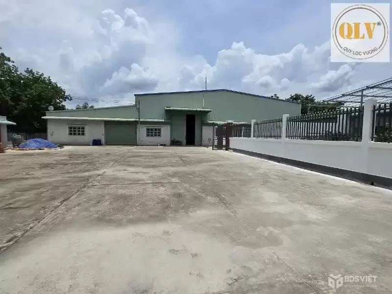 BÁN NHÀ XƯỞNG – BÀU BÀNG, BÌNH DƯƠNG – 5.412m²