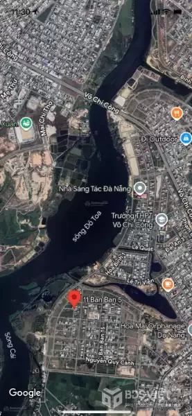 Bán đất Bá Tùng MT đường 5m5 Ban ban 5, Ngũ Hành Sơn, view công viên, chỉ 4 tỷ tl