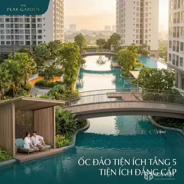CĂN HỘ WELLNESS TẠI Q7 – KHÔNG GIAN SỐNG TINH CHỌN  THE PEAK GARDEN GIÁ TỪ 75 triệu/m2, 15% KÍ HĐMB
