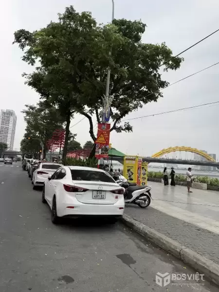 ♥ Đất đường 6m sát Trần Hưng Đạo, Cầu Tình Yêu, 65m2, 2 mặt tiền, 6.x tỷ