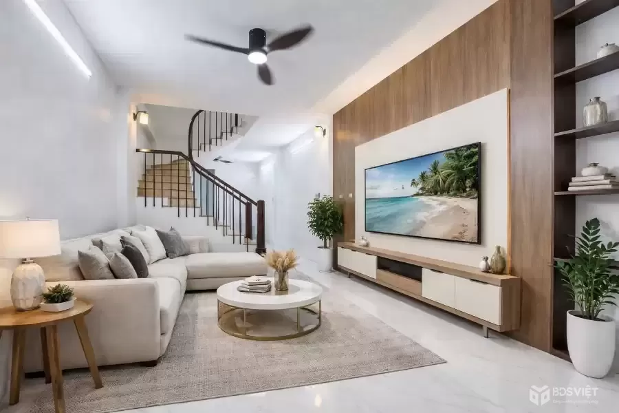 ???? NHÀ ĐẸP THẠCH BÀN – Ô TÔ ĐỖ CỔNG – FULL NỘI THẤT,  MÀ CHẤT KHỎI CHÊ! ????