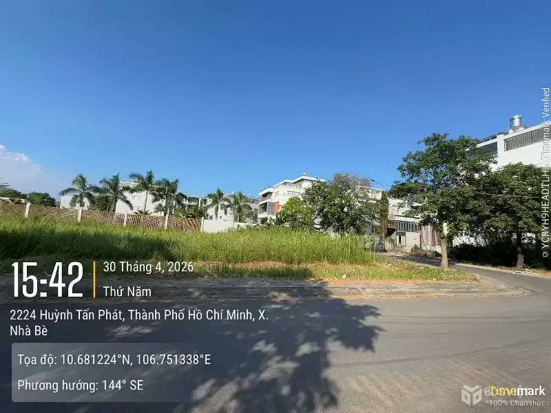 BÁN ĐẤT SIÊU VỊ TRÍ NHÀ BÈ CHỈ 5 TỶ 1