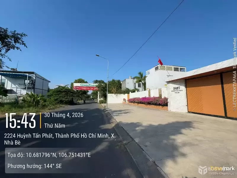 BÁN ĐẤT SIÊU VỊ TRÍ NHÀ BÈ CHỈ 5 TỶ 1