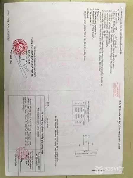 BÁN ĐẤT ĐẸP PHƯỚC KIỂNG – ĐƯỜNG 6M – GIÁ 5,7 TỶ