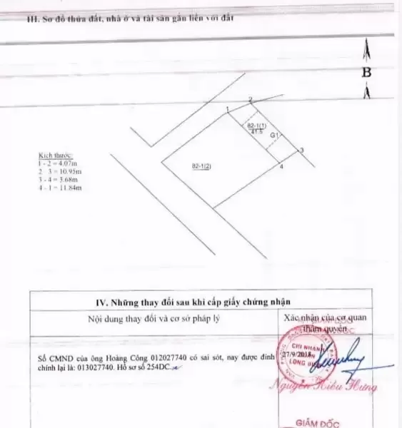 ???? Chính chủ gửi bán 42m² đất trung tâm Thạch Bàn – Cổ Linh, Long Biên.