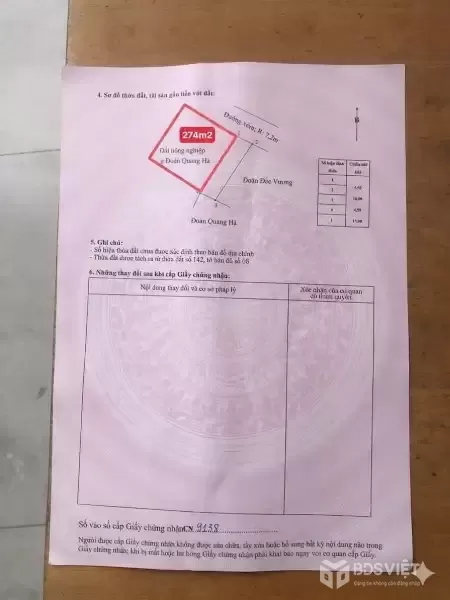 CHỦ GỬI LÔ GÓC THÙ DU, MINH TÂN - ĐƯỜNG 5M Ô TÔ TRÁNH - GIÁ ĐẦU TƯ