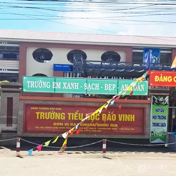 ĐẤT NỀN 2 MẶT TIỀN ĐƯỜNG  TT P. BẢO VINH, ĐN  CHỈ 218Tr/M  NGAY TRƯỜNG HỌC CÁC CẤP!