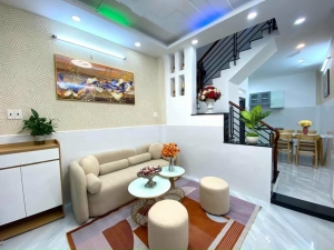 Nhà đẹp, dân trí, Lương Minh Nguyệt, 3.5 x 8m, 2PN, Tân Phú
