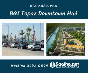 Bán Dự Án Nhà Phố Trung Tâm Shophouse ngay trung tâm Thành Phố Huế